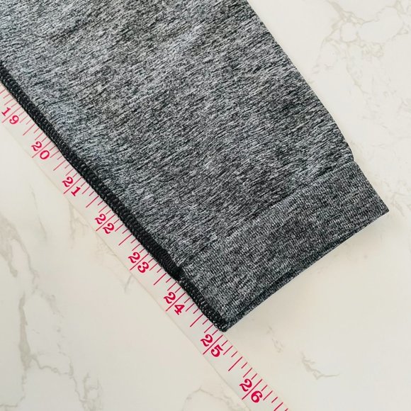 Gymshark Heather Gray Activewear Athletic Workout Leggings | Medium - Picture 6 of 6